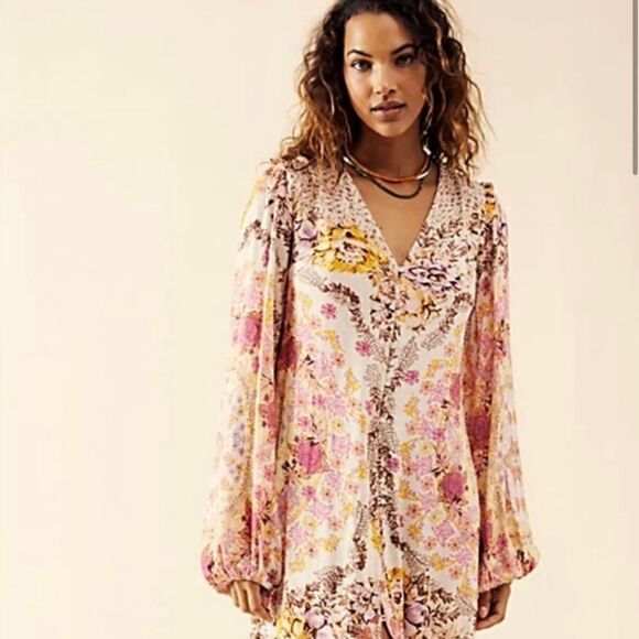New Free People
Maris Printed Midi Dress
Size S
Retail $168
100% Viscose - Picture 2 of 9